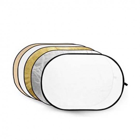 Godox 60x90cm 5-in-1 Reflector (Gold, Silver, Soft Gold, White, Transparent)